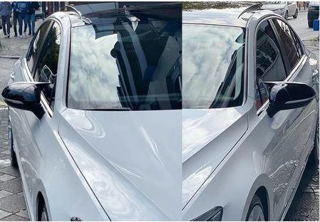 VW Passat B8 Batman Yarasa Ayna Kapağı Piano Black 2015 Sonrası - 3