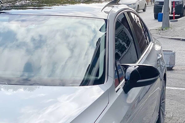 VW Passat B8 Batman Yarasa Ayna Kapağı Piano Black 2015 Sonrası - 2