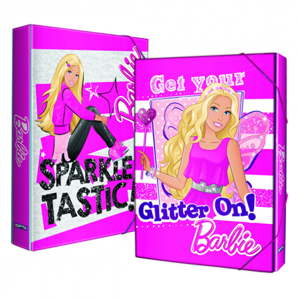 Gıpta Lastikli Kutu Dosya 25x35 Barbie 5492 - 2