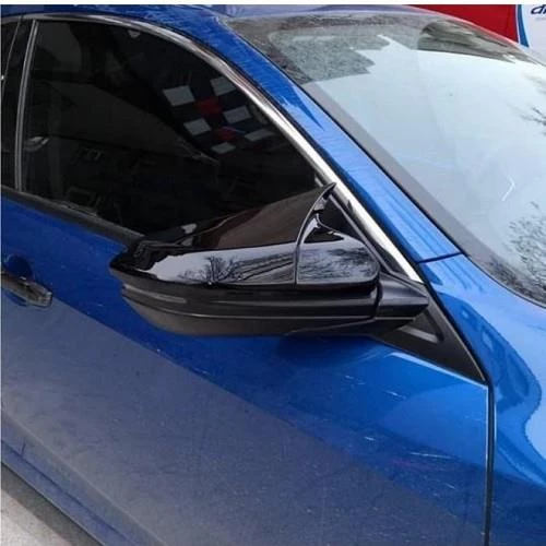 Honda Civic FC5 Batman Yarasa Ayna Kapağı Piano Black / 2016-2021 - 3
