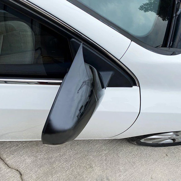 Renault Laguna 3 2007-2014 Piano Black Batman Yarasa Ayna Kapağı - 3