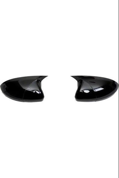 Mercedes W205 2015-2019 Piano Black Batman Yarasa Ayna Kapağı - 4