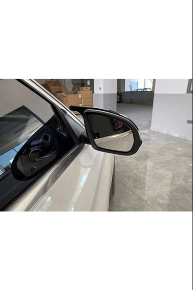 Mercedes W205 2015-2019 Piano Black Batman Yarasa Ayna Kapağı - 3