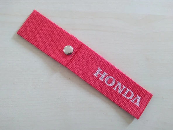 HONDA TAMPON ÇEKİ İPİ KIRMIZI - HONDA TAMPON ASKISI, TAMPON SÜSÜ, TAMPON DİLİ, TAMPON İPİ