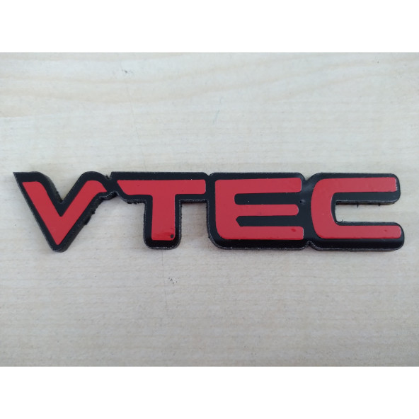 VTEC LOGOSU KIRMIZI HONDA (VTEC LOGO) VTEC ARMASI, VTEC YAZISI - 2