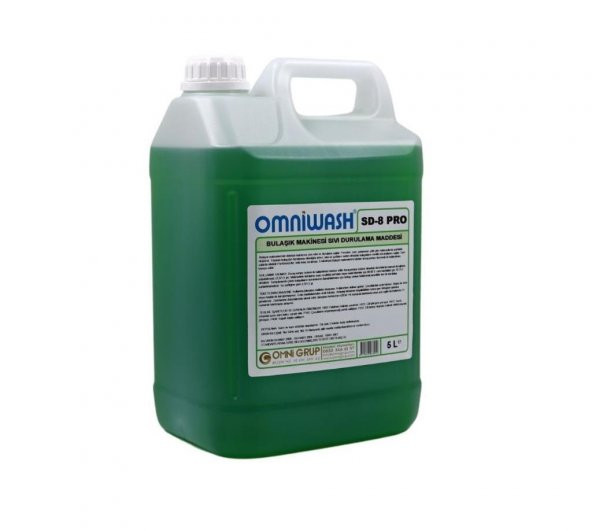 Omniwash SD-8 Pro 5000 ml Endüstriyel Sıvı Bulaşık Makinesi Parlatıcısı