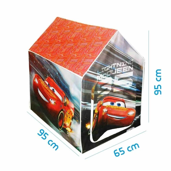 Cars Oyun Çadırı Ebat 95x95x65 cm