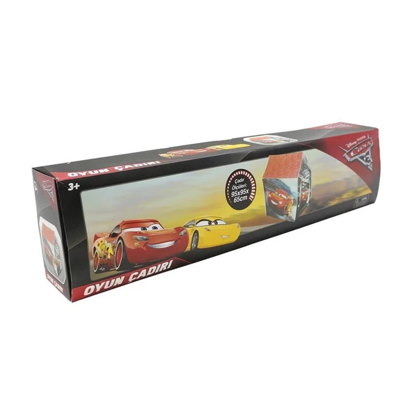 Cars Oyun Çadırı Ebat 95x95x65 cm - 4