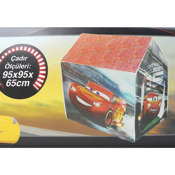 Cars Oyun Çadırı Ebat 95x95x65 cm - 6