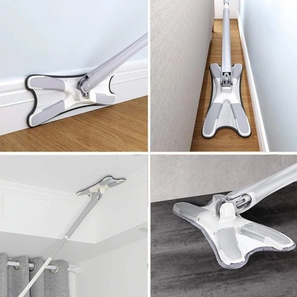 X Mop - Kendinden Sıkmalı Tablet Mop Twist Mop - 1