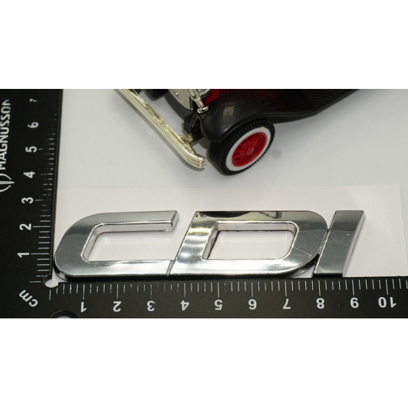 Viano CDİ 2014+ Bagaj Krom ABS Orjinal Yazı Logo - 6