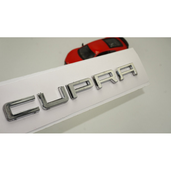 Seat Leon Cupra Krom ABS 3M 3D Bagaj Yazı Logo Orjinal Ürün