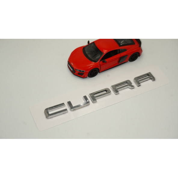 Seat Leon Cupra Krom ABS 3M 3D Bagaj Yazı Logo Orjinal Ürün - 2