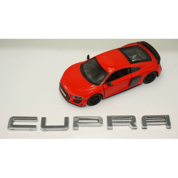 Seat Leon Cupra Krom ABS 3M 3D Bagaj Yazı Logo Orjinal Ürün - 3
