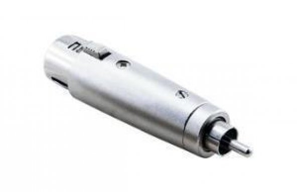 XLR Dişi - RCA Erkek Çevirici Aparat