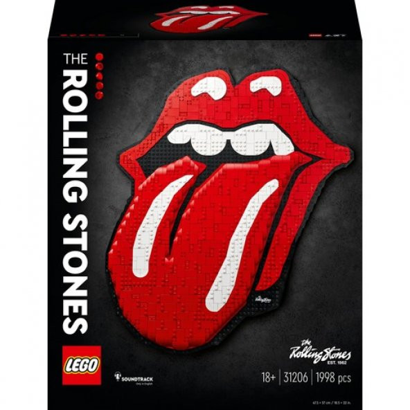 LEGO Art 31206 The Rolling Stones - Resim 3