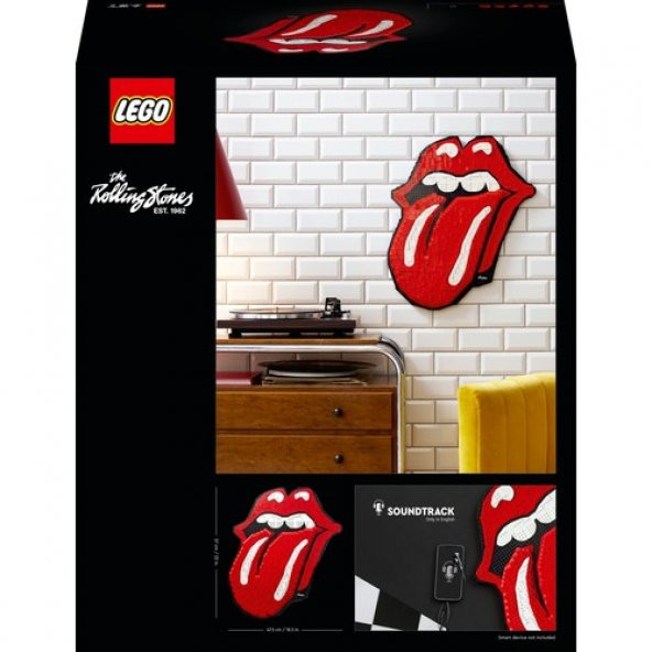 LEGO Art 31206 The Rolling Stones - Resim 4
