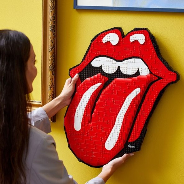 LEGO Art 31206 The Rolling Stones - Resim 6