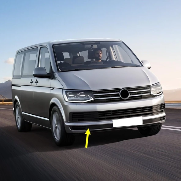 VW Transporter T6 2016-2019 Ön Tampon Sağ Sis Farı Kapağı 7E0807490C