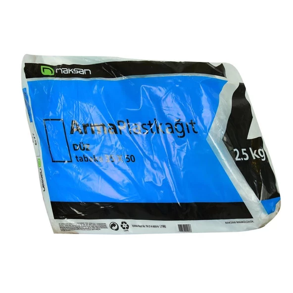 Naksan Arma Plast Kağıt Düz Tabaka Şeffaf Naylon 35X50Cm 2.5KG - 5