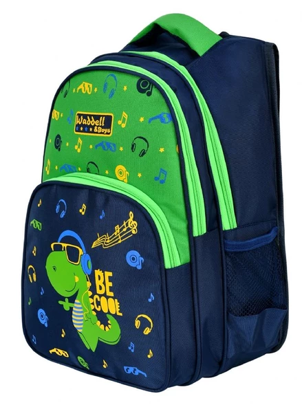 Waddell Bag Dinazor Okul Sırt Çantası - Waddell Çanta Erkek İlkokul Çanta Seti - 3