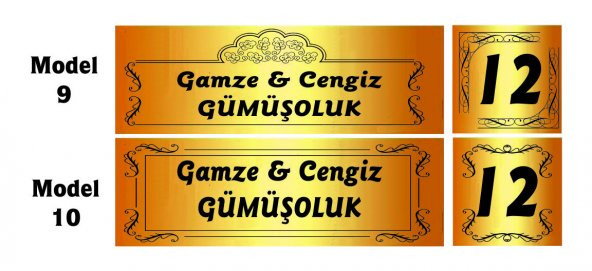 Kapı İsimliği - 5