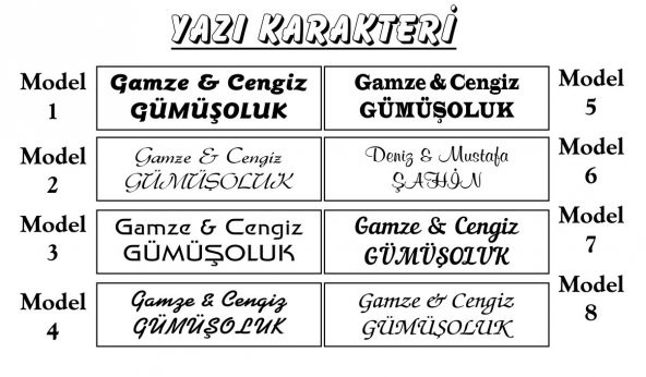 Kapı İsimliği - 8