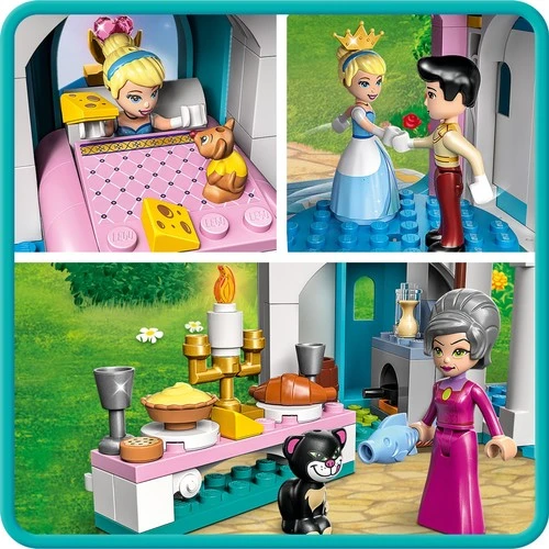 LEGO Disney 43206 Cinderella and Prince Charming's Castle - 7