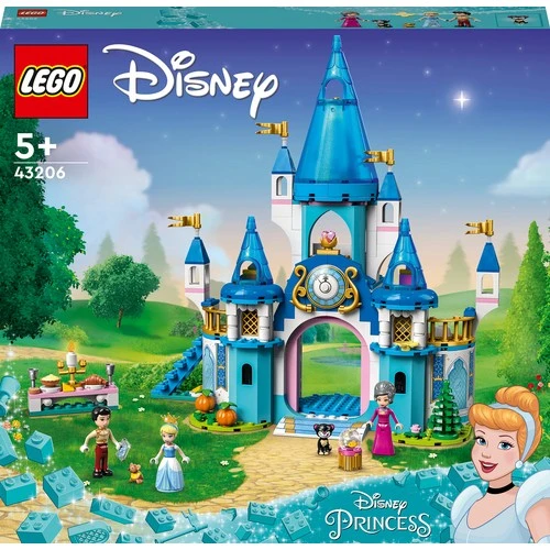 LEGO Disney 43206 Cinderella and Prince Charming's Castle - 3