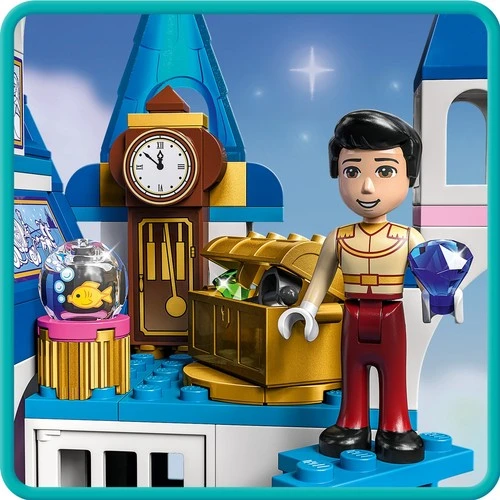 LEGO Disney 43206 Cinderella and Prince Charming's Castle - 6