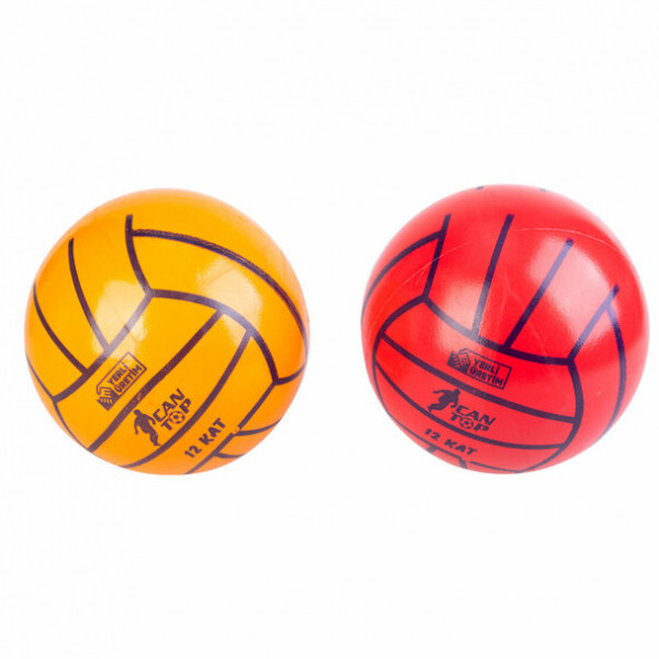 Futbol Topu Plastik Top-Eko Desenli Deniz Topu