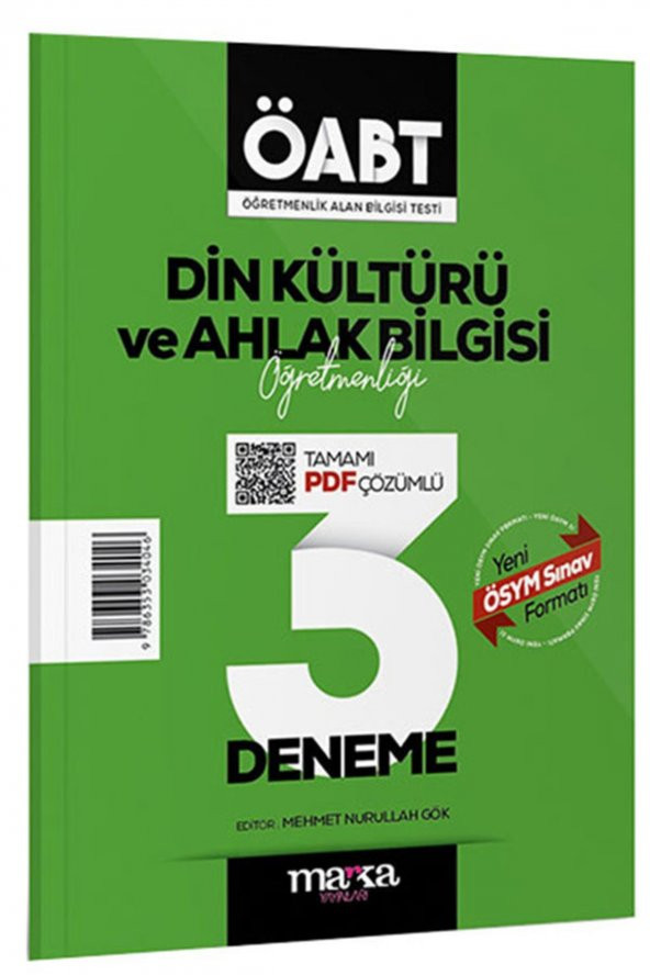 2022 Din Kültürü Ve Ahlak Bilgisi Öğretmenliği Tamamı Çözümlü 3 Deneme