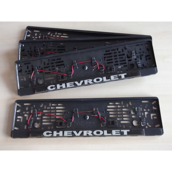 IŞIKLI PLAKALIK CHEVROLET (CHEVROLET PLAKA) LEDLİ PLAKALIK - CHAVROLET PLAKALIK LEDLİ - 5