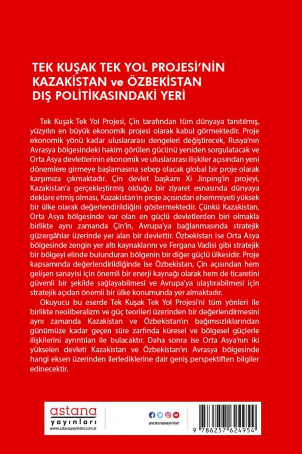 Tek Kuşak Tek Yol Projesi’nin Kazakistan Ve Özbekistan Dış Politikasındaki Yeri - 2