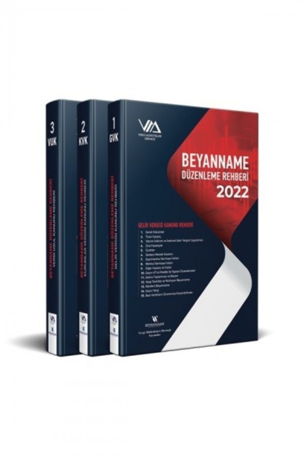 Beyanname Düzenleme Rehberi Bdr 2022