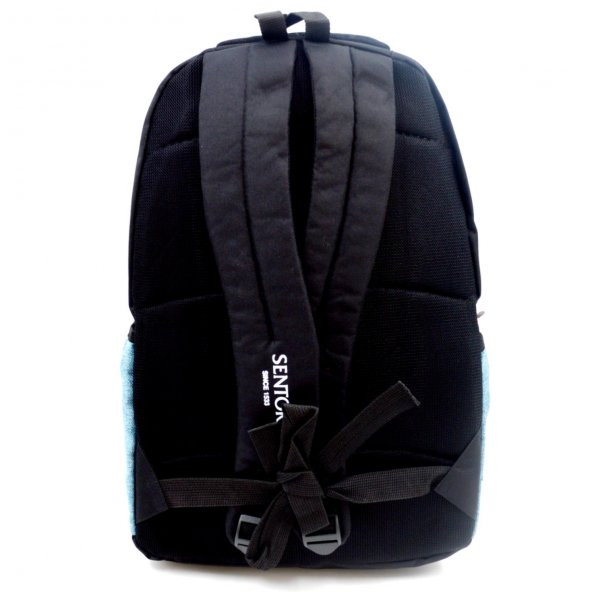 Sentor SN-548 Laptop Bölmeli Okul Sırt Çantası 3 Bölmeli Turkuaz - 2
