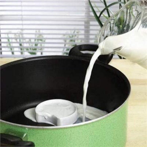 Süt Taşı Süt Taşırmaz Porselen Süt Taşı Milk Saver Doğal Seramik Porselen Süt Taşma Önleyici - 2