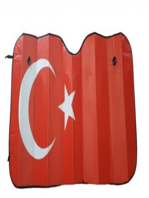 Güneşlik Türk Bayrağı Güneşlik 150 cm x 70 cm