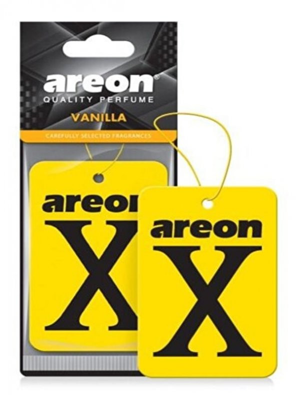 Areon X Vanilya Kağıt Kaliteli Araç Kokusu 2 Adet