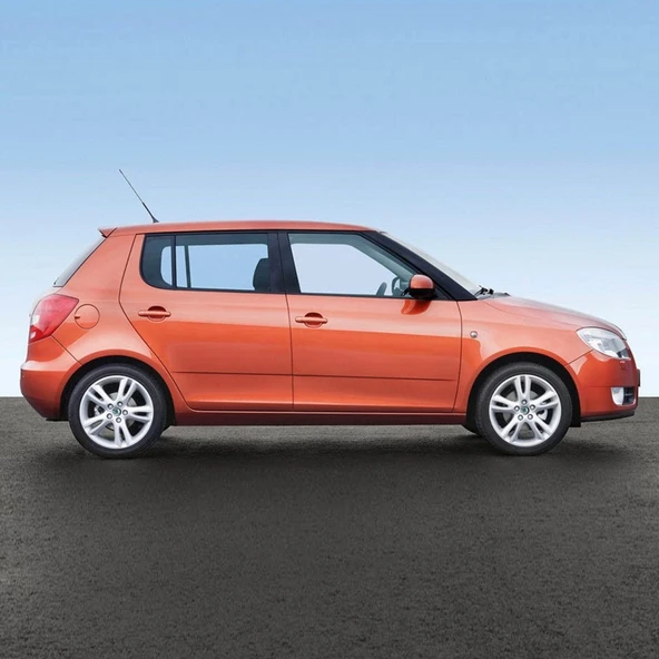 Skoda Fabia 2 Makyajsız 2007-2010 İç Dikiz Aynası Bej Krem 3B0857511G - 2