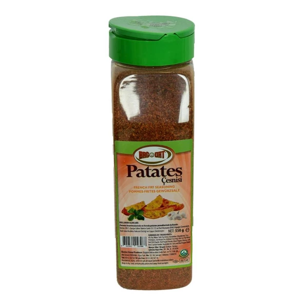 Bağdat Patates Çeşnisi Karışım Baharatlık Tuzluklu Pet 550GR - 4