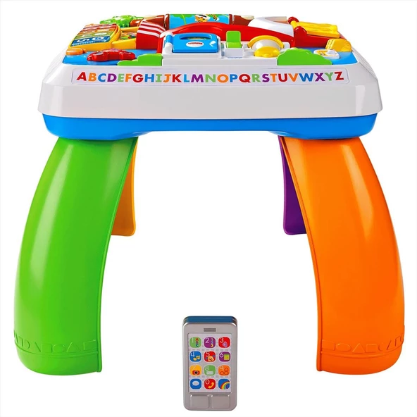 YENİLENEN Fisher Price Eğitici Köpekçiğin Aktivite Masası (Türkçe ve İngilizce) YENİLENDİ DRH44 - 5