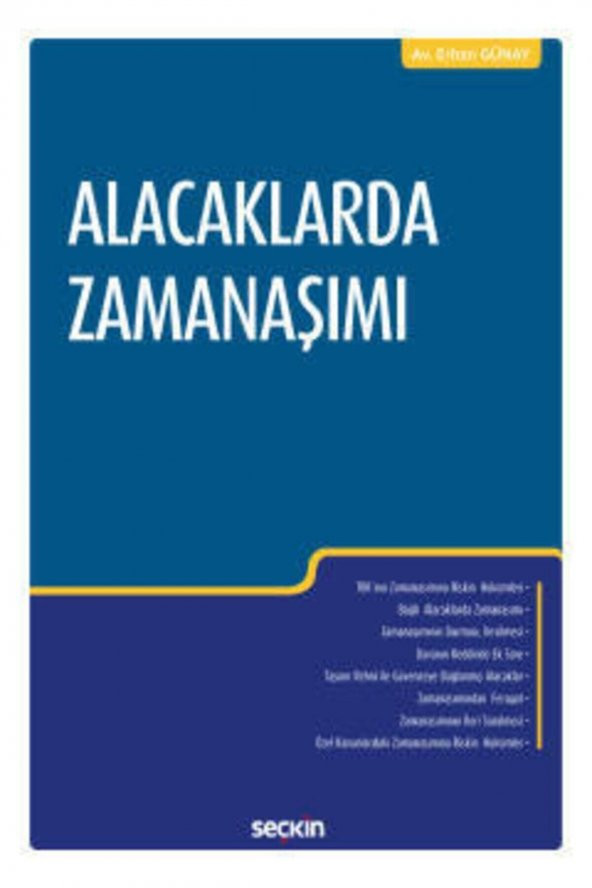 Alacaklarda Zamanaşımı Erhan Günay