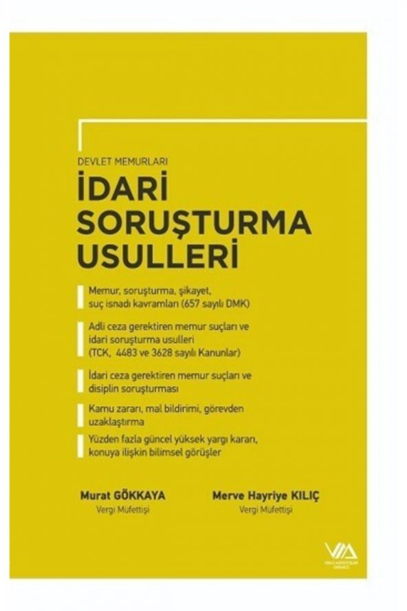Devlet Memurları İdari Soruşturma Usulleri - 1