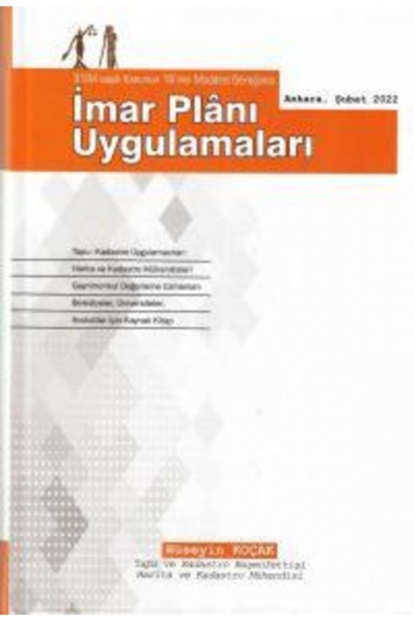 Imar Plânı Uygulamaları Hüseyin Koçak