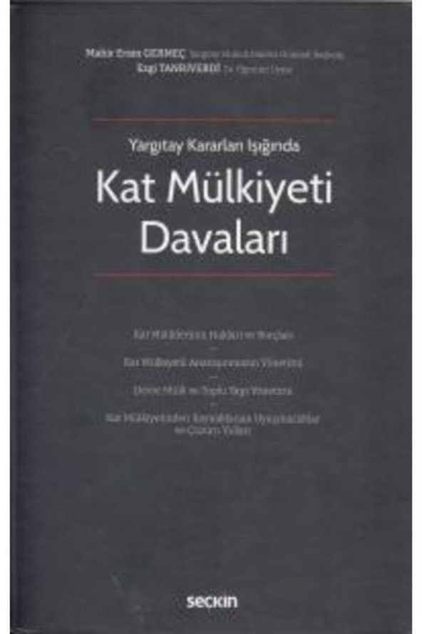 Kat Mülkiyeti Davaları Mahir Ersin Germeç, Ezgi Tanrıverdi - 1