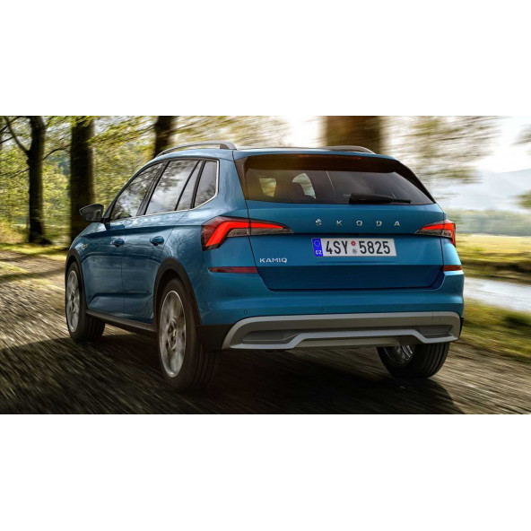 Skoda Kamiq Krom ABS 3M 3D Bagaj Yazı Logo - 5