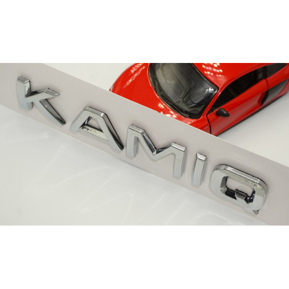 Skoda Kamiq Krom ABS 3M 3D Bagaj Yazı Logo - 6