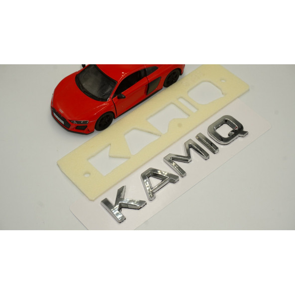Skoda Kamiq Krom ABS 3M 3D Bagaj Yazı Logo - 7