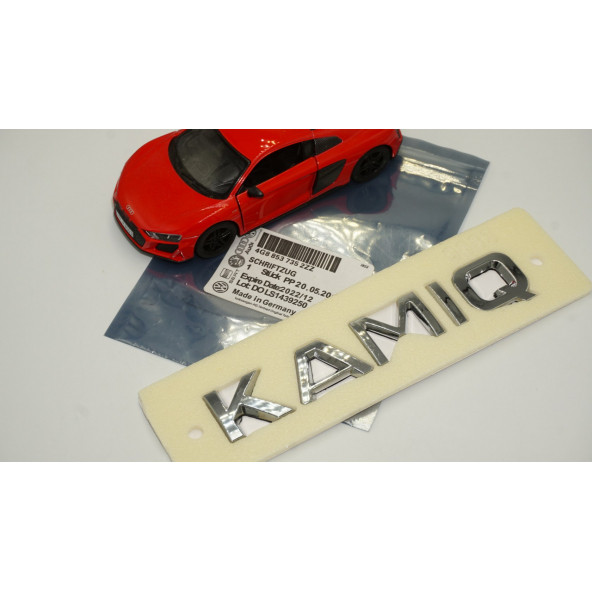 Skoda Kamiq Krom ABS 3M 3D Bagaj Yazı Logo - 8